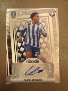 Panini Football 2026 Gabriel Otegbayo Sheffield Wednesday RA-10 Rookie Auto for sale on Ebay