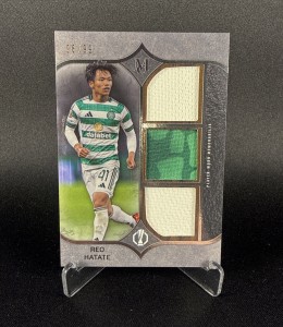 Reo Hatate - Celtic - Triple Relic Patch /99 Topps Museum Collection UCC 2025/26 for sale on Ebay