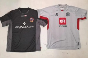 Sheffield United FC Football Shirts Bundle - Errea XL Macron 120 Years Preowned for sale on Ebay