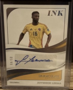 Jefferson Lerma Auto /49 Immaculate Ink Columbia Crystal Palace for sale on Ebay