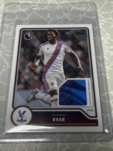 Romain Esse 2026/27 Topps Premier League Relic Crystal Palace Memorabilia for sale on Ebay