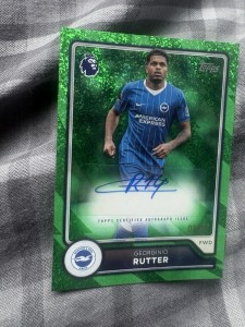 Topps Premier League 2025-26 Georginio Rutter Brighton Autographs #Ac-Gr for sale on Ebay