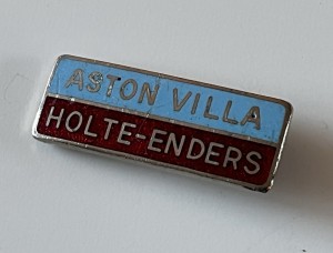 Aston Villa FC Football Holte-Enders Enamel Badge Pin (Blue/Claret) for sale on Ebay