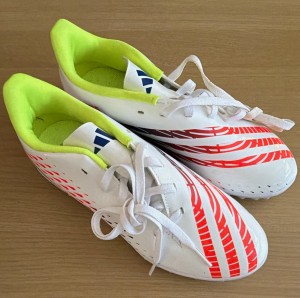 adidas Predator Edge.4 Astro Sole Football Boots White/Red/Yellow UK 5 for sale on Ebay