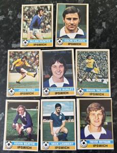 8 x Ipswich Town Topps Red Back Cards 1976-77 Football Cards for sale on Ebay