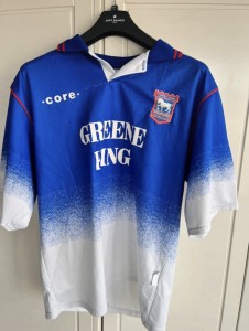 Portman Collection Ipswich Town FC Home Shirt 1995 - Large Adult for sale on Ebay
