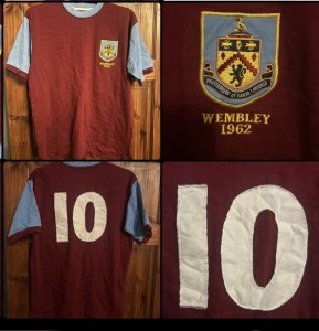 Burnley FC Wembley 1962 FA Cup Final Home Shirt - Adult - Football Club Vintage for sale on Ebay