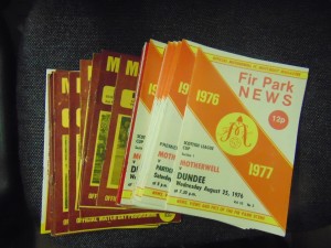 Bundle of 28  x Motherwell FC Home Programmes Listed Seasons 1976/7 - 1978/9 for sale on Ebay