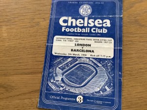 London v Barcelona March 1958 for sale on Ebay