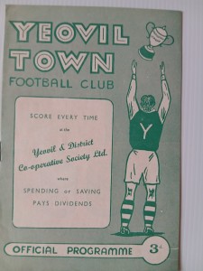 YEOVIL TOWN v COLCHESTER FA Cup replay 11 December 1958 for sale on Ebay