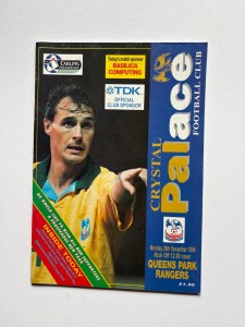 CRYSTAL PALACE v QUEENS PARK RANGERS...1994/95 PREMIERSHIP for sale on Ebay