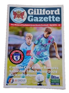 Carlisle City v. Boro Rangers 24/8/24 Northern League Division 1 for sale on Ebay