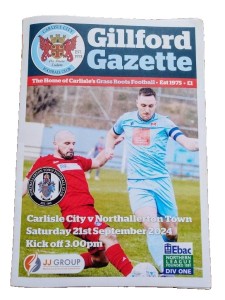 Carlisle City v. Northallerton Town 21/9/24 Northern League Division 1 for sale on Ebay