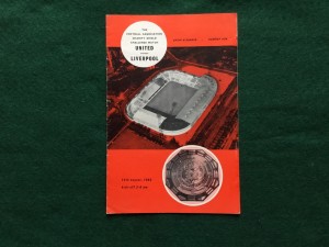 MANCHESTER UNITED V LIVERPOOL CHARITY SHIELD 14-AUGUST-1964 for sale on Ebay