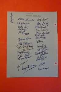 1963/64   PLYMOUTH ARGYLE  Printed Autograph Sheet for sale on Ebay