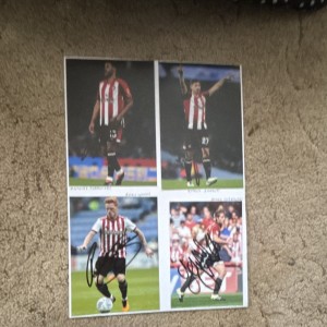 Brentford Footballers Hand Signed Autographs for sale on Ebay