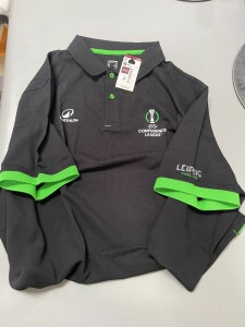 UEFA Conference League Official Staff Polo Shirt 2026 Leipzig Crystal Palace for sale on Ebay