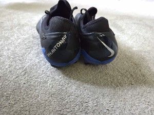 Nike Phantom GX Football Boots Moulded Studs Black/Blue Size 8 for sale on Ebay