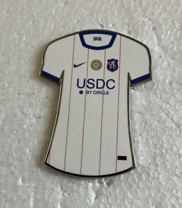 Chelsea Fc - “ Away, 3rd Shirt “  26/27 sponsored enamel pin Badge  for sale on Ebay