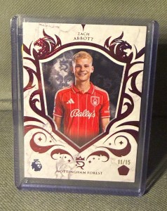 Topps Royalty 2026 Zach Abbott Nottingham Forest Premier League #80 11/15 for sale on Ebay