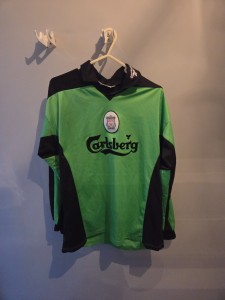 Liverpool fc goalkeeper football shirt/jersey 1997-1998 for sale on Ebay