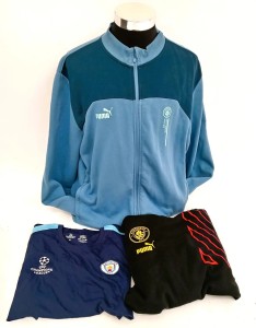 Manchester City FC PUMA FtblCulture Clothing x3 Fleece/Hoody/T-Shirt, Men's XL for sale on Ebay