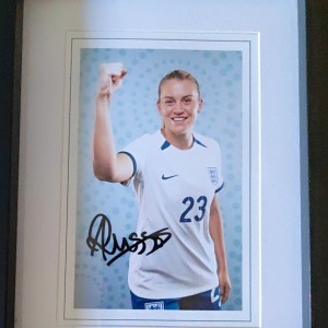 Alessia Russo England Football Signed Photo Framed,  Sport Memorabilia vgc for sale on Ebay