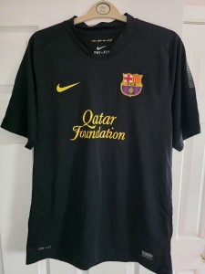 FC Barcelona 2011/12 Away Shirt Size Large for sale on Ebay