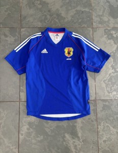 2002-2004 Japan Blue Home Football Shirt. Size Medium for sale on Ebay