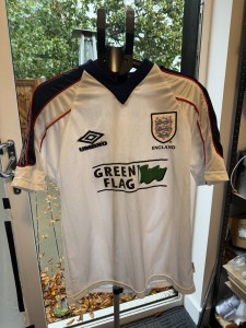 Vintage England Umbro Training Top Size M for sale on Ebay