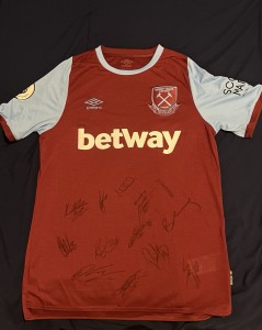West Ham 2020/2021 Signed Squad Shirt Including Noble for sale on Ebay