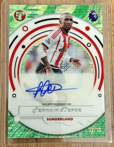 Topps Pristine Premier League 2026 Jermain Defoe Sunderland Auto /10 for sale on Ebay