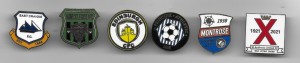 6 X  VARIOUS  SCOTTISH NON LEAGUE ENAMEL  BADGES  (LOCT1`)   VERY GOOD CONDITION for sale on Ebay