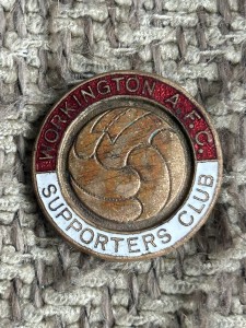 Workington AFC 1940’s 1950’s Vintage Supporters Club Metal Badge Fattorini Gomm for sale on Ebay