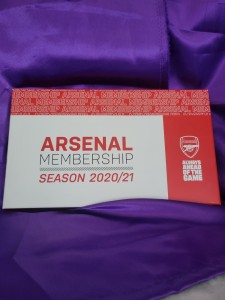 Arsenal Membership Pack 2020/2021 New Unopened Official Merchandise Gift Idea for sale on Ebay