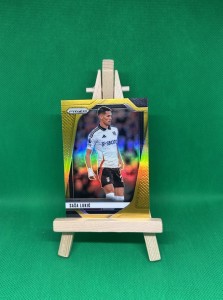 2024/25 Panini Prizm Premier League Sasa Lukic Gold 01/10 Fulham #202 for sale on Ebay