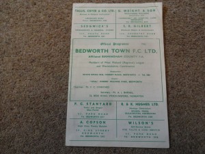 Bedworth Town V Lye Town 65/66 West Midland League Programme. for sale on Ebay