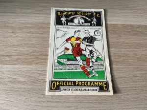 Banbury Spencer v Nuneaton Borough 1957/58 Birmingham League - 2nd May 1958 for sale on Ebay