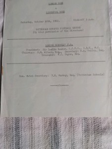 62/3 Miscellaneous Game at Tottenham Hotspur FC London Boys v Liverpool Boys. for sale on Ebay