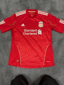 Liverpool Home Shirt 2011 for sale on Ebay