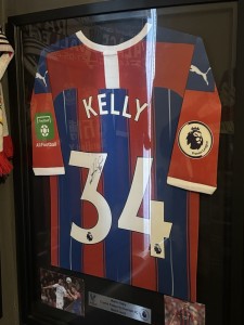 Crystal Palace Martin Kelly Match Issue Shirt Signed  19/20 (See Description) for sale on Ebay