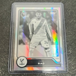 Topps Premier League 2026/27 Chadi Riad Crystal Palace #107 Parallel /75 for sale on Ebay