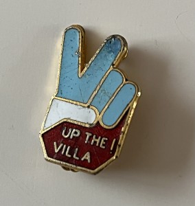 Rare Vintage Aston Villa Coffer Enamel Football Badge Pin Up The Villa design for sale on Ebay