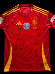 Rare Spain Euro 2024 Final Signed Football Shirt By 19 Pedri Rodri Ferran Olmo for sale on Ebay