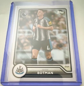 Topps Premier League Sven Botman Newcastle United #203 Base Set 2026/27 for sale on Ebay
