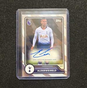 Topps PL Flagship 2027 Toby Alderweireld Tottenham #191 Auto /38 for sale on Ebay