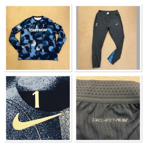 Tottenham Hotspur Nike Player Issue Pro Elite DRI-FIT ADV Training Set VICARIO 1 for sale on Ebay