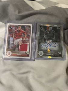 Nottingham Forest Auto And Relic Bundle 2 Cards Topps Flagship 2026-27 for sale on Ebay