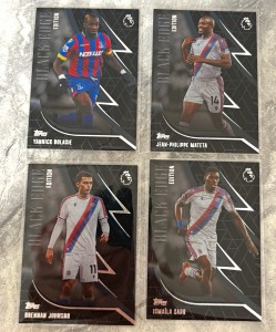 Topps Premier League Black Edge Edition Crystal Palace lot x4 Bolasie Mateta for sale on Ebay