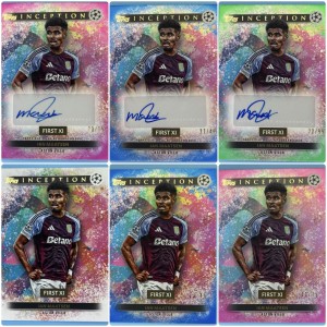 2024/25 Topps Inception **8-CARD IAN MAATSEN BUNDLE** Aston Villa for sale on Ebay